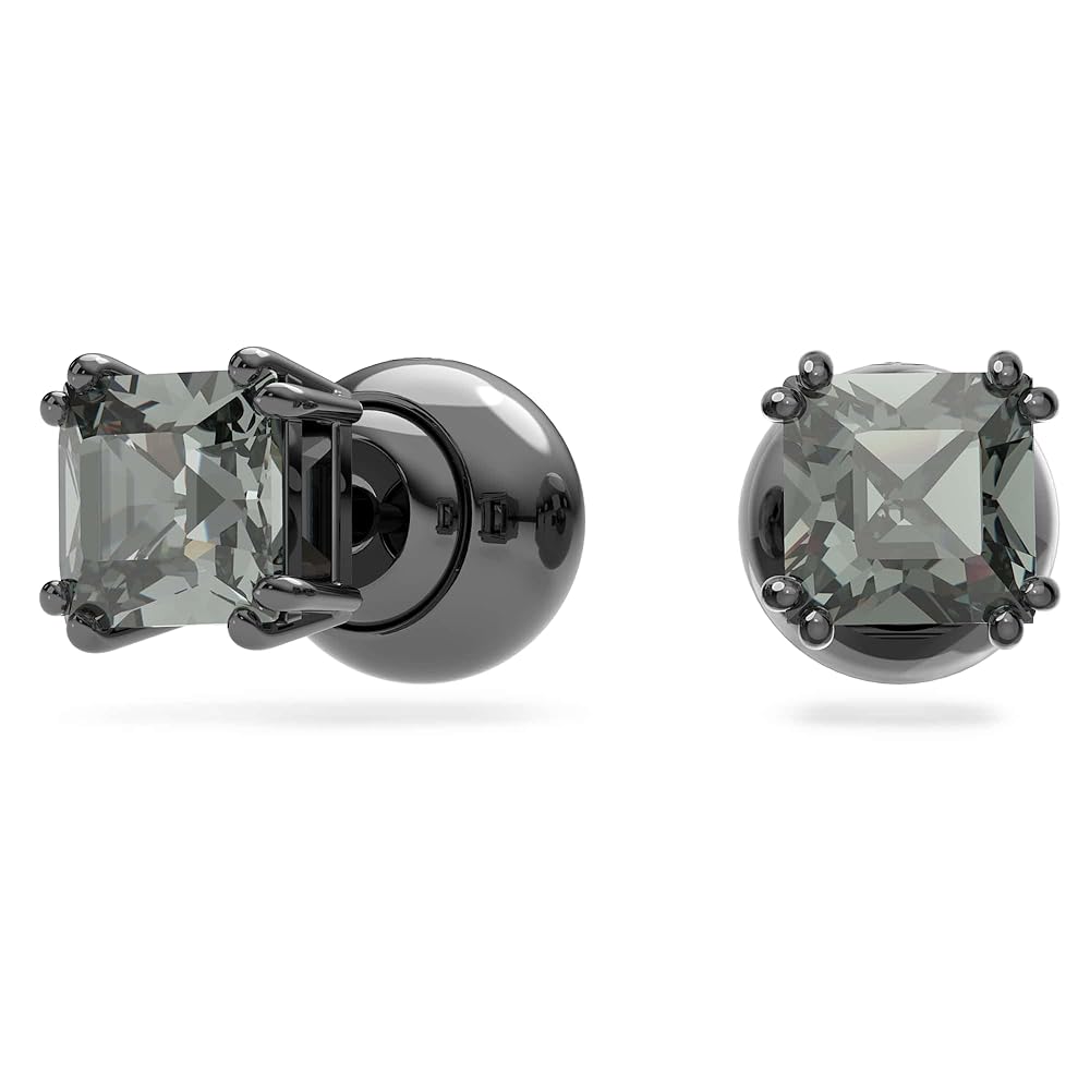 Amazon.com: Pendientes de botón Swarovski 5642511 Millenia